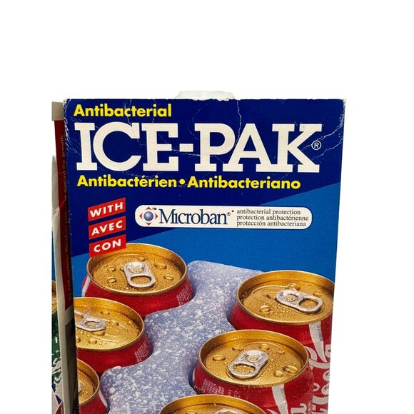 Vintage Ice Pak for Coolers Lot 7up Coca Cola Advertising Cans Bottles Soda NEW - Picture 2 of 4